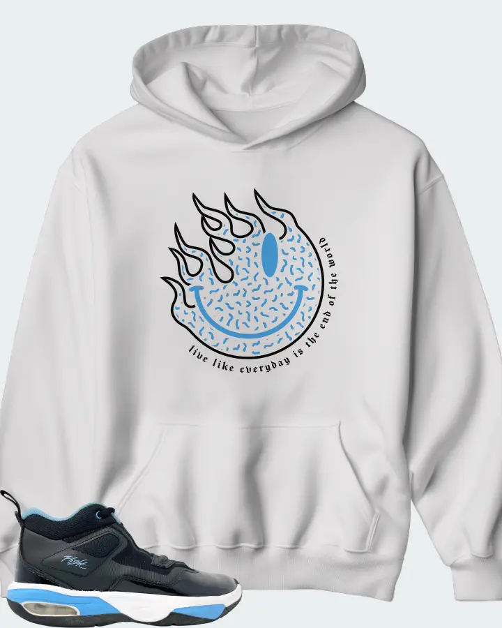 Jordan Stay Loyal 3 Black University Blue Matching Hoodie