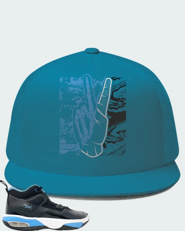 Jordan Stay Loyal 3 Black University Blue Matching Hat