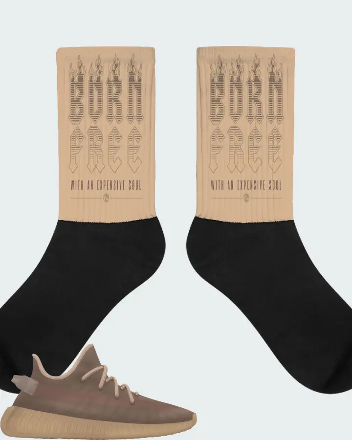 Adidas Yeezy Boost 350 V2 Mono Mist Matching Socks