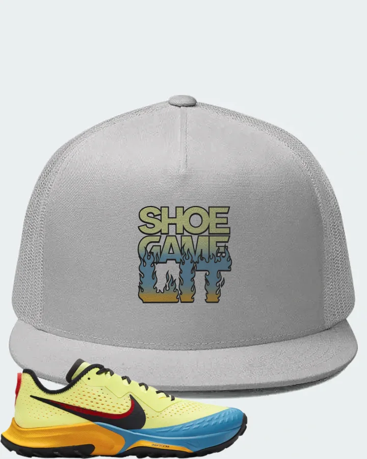 Nike Air Zoom Terra Kiger 7 Sneaker Matching White Hat - Shoe Game Lit Refreshed