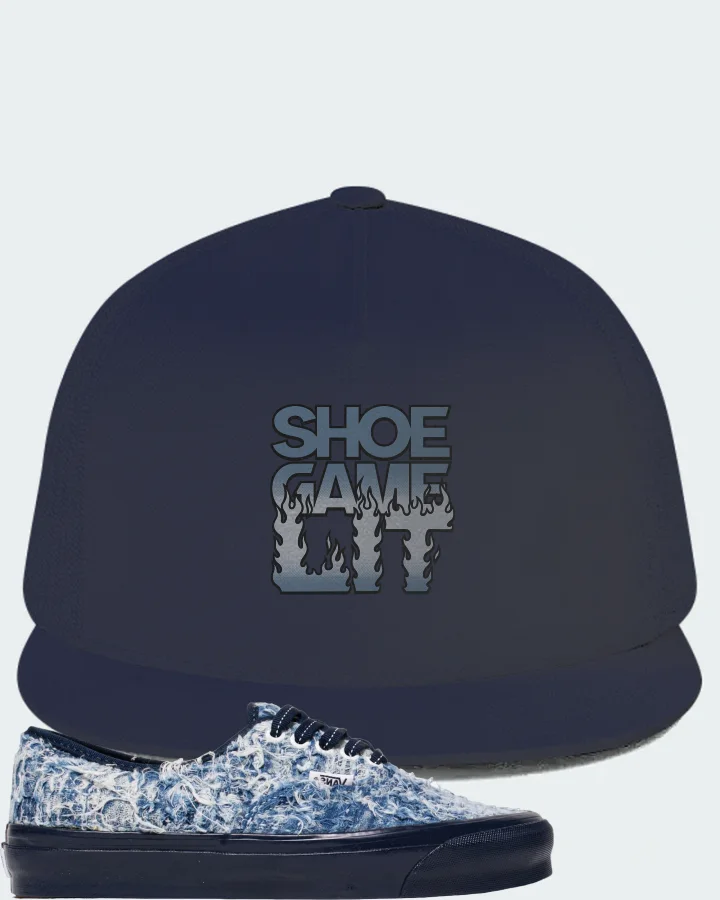 Vans Vault OG Authentic LX Sneaker Matching Navy Hat - Shoe Game Lit Refreshed