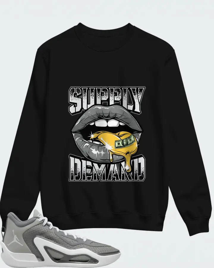 Jordan Tatum 1 Cool Grey Matching Sweatshirt