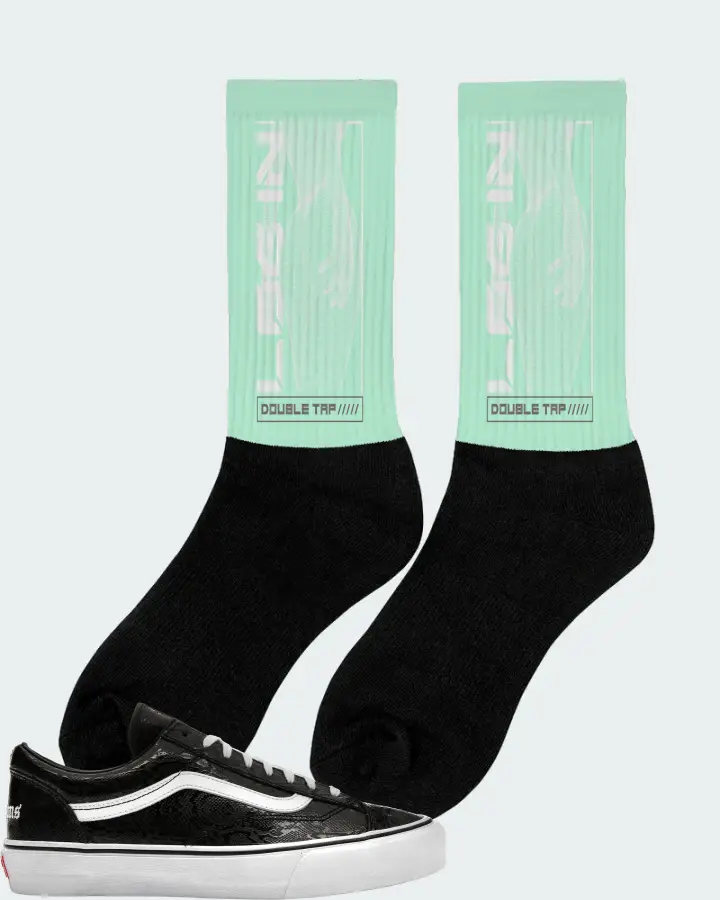 Vans Style 36 Sneaker Matching Mint Socks (LOGIN) - View 3