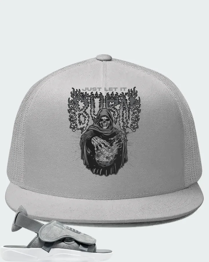 Air Jordan LS Slide Cool Grey Matching Hat