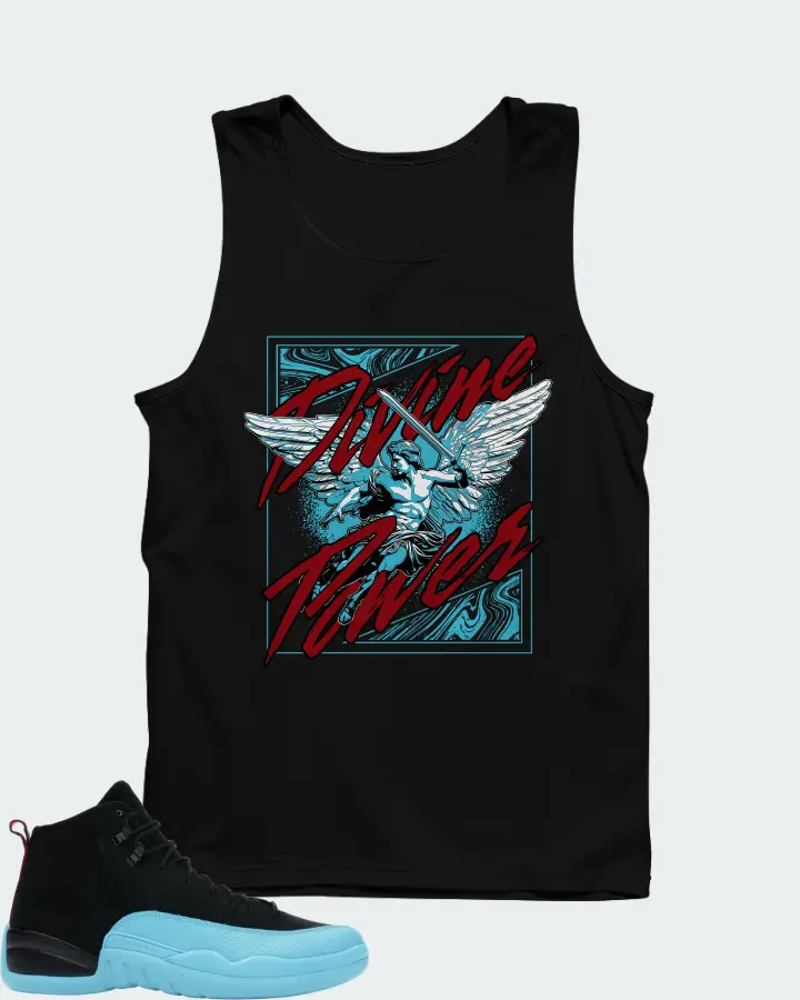 Air Jordan 12 Retro Gamma Blue Matching Tank Top