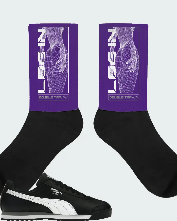 Socks in Purple