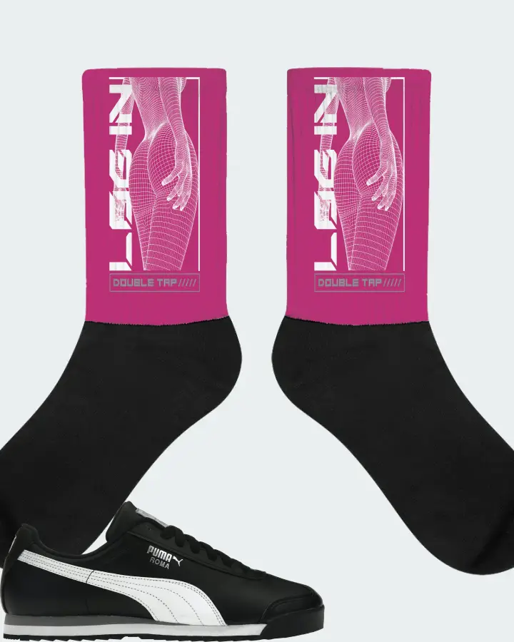 Socks in Berry