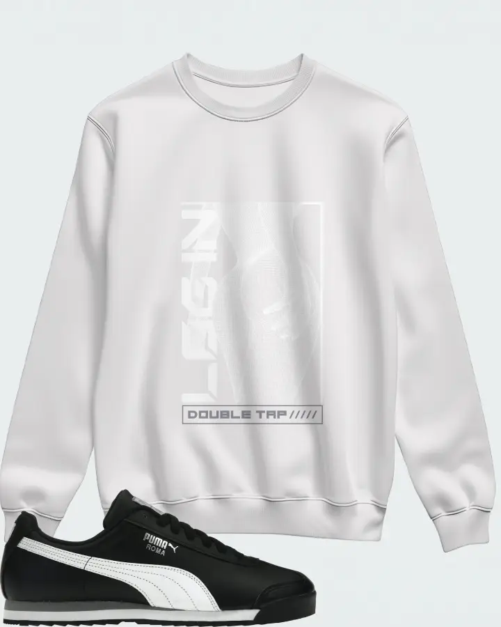 Sweatshirt in White