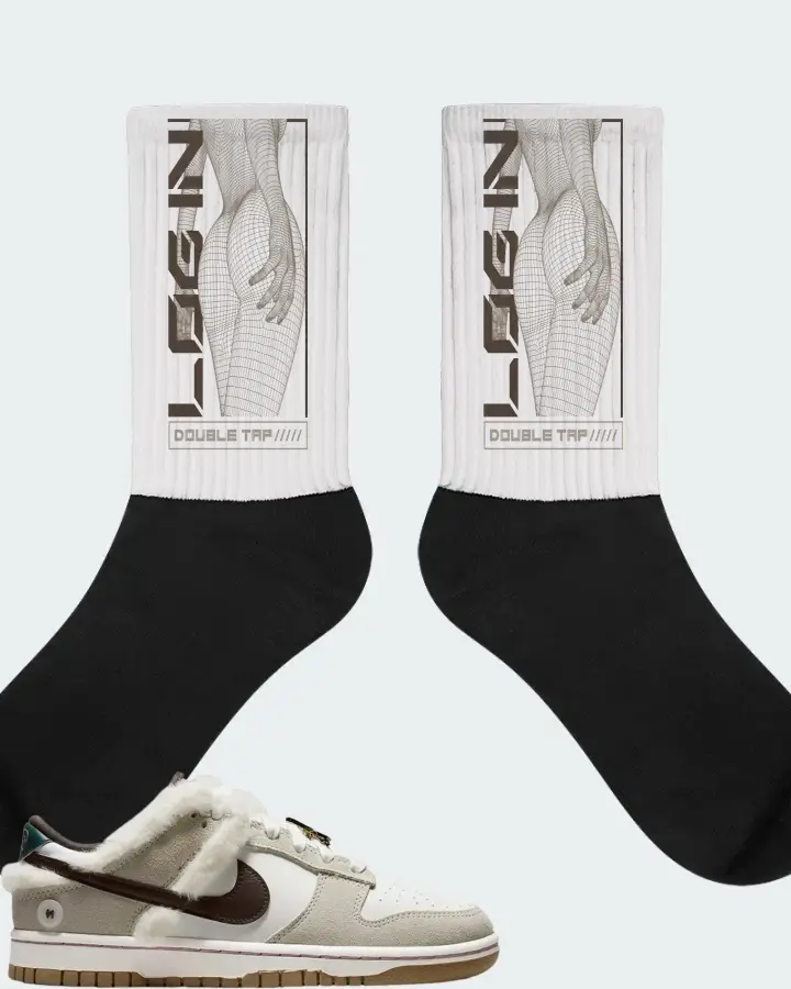 Socks in White
