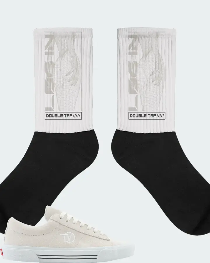 Socks in White