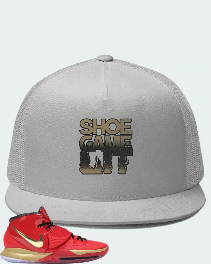 Nike Kyrie 6 Sneaker Matching White Hat - Shoe Game Lit Refreshed