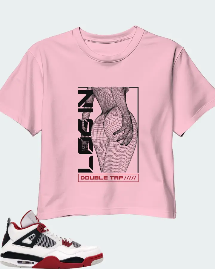 Crop Top in Pink