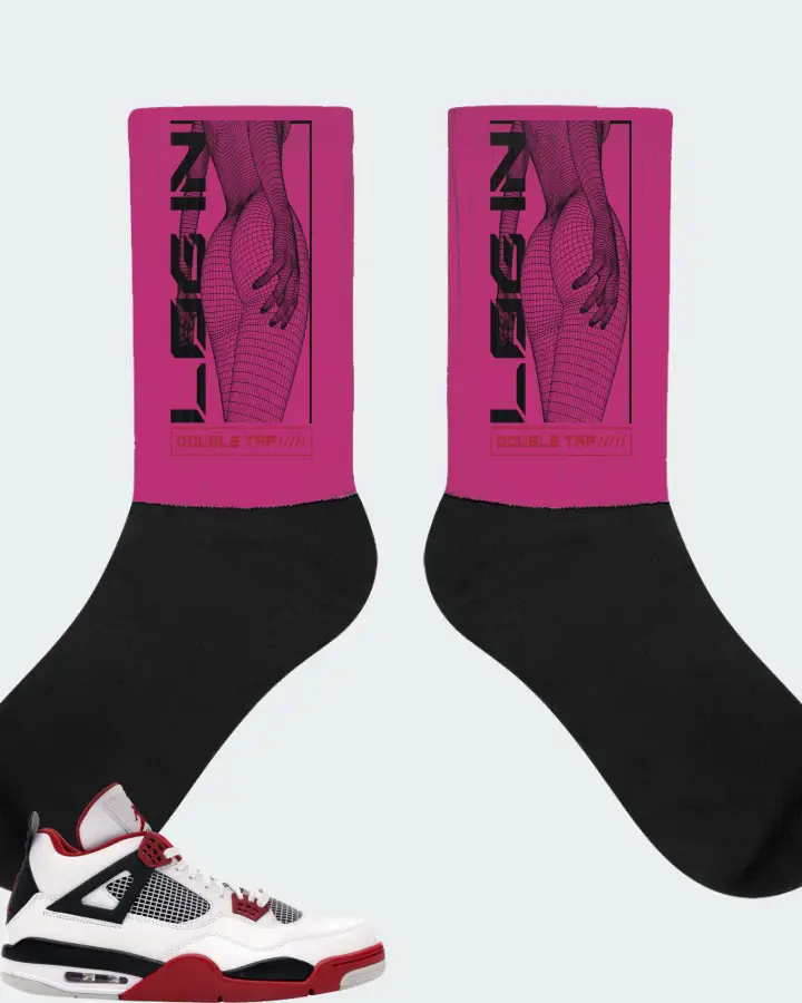 Socks in Berry