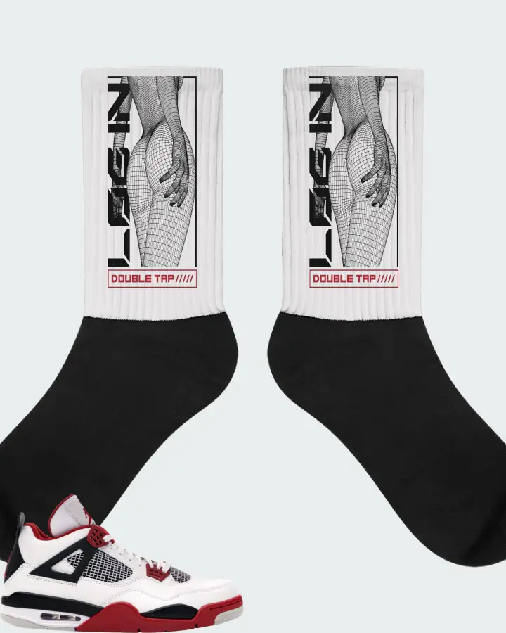 Socks in White