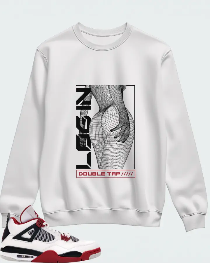 Sweatshirt in White