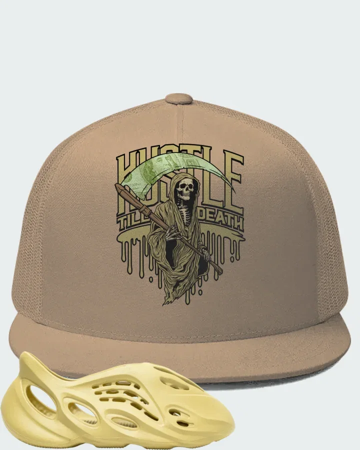 Yeezy Foam Runner Sulfur Matching Hat