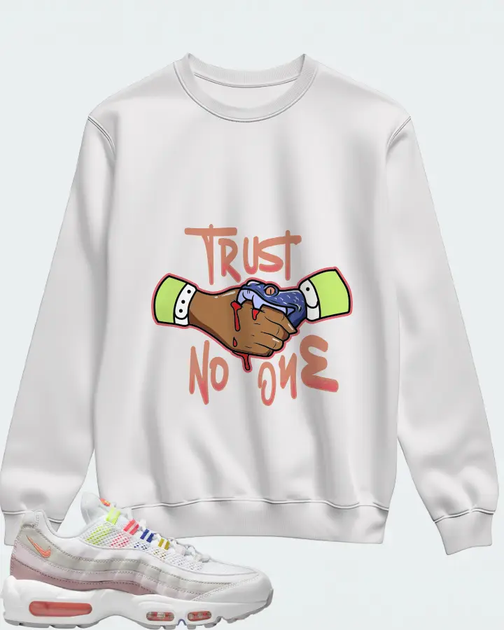 Sweatshirt in White