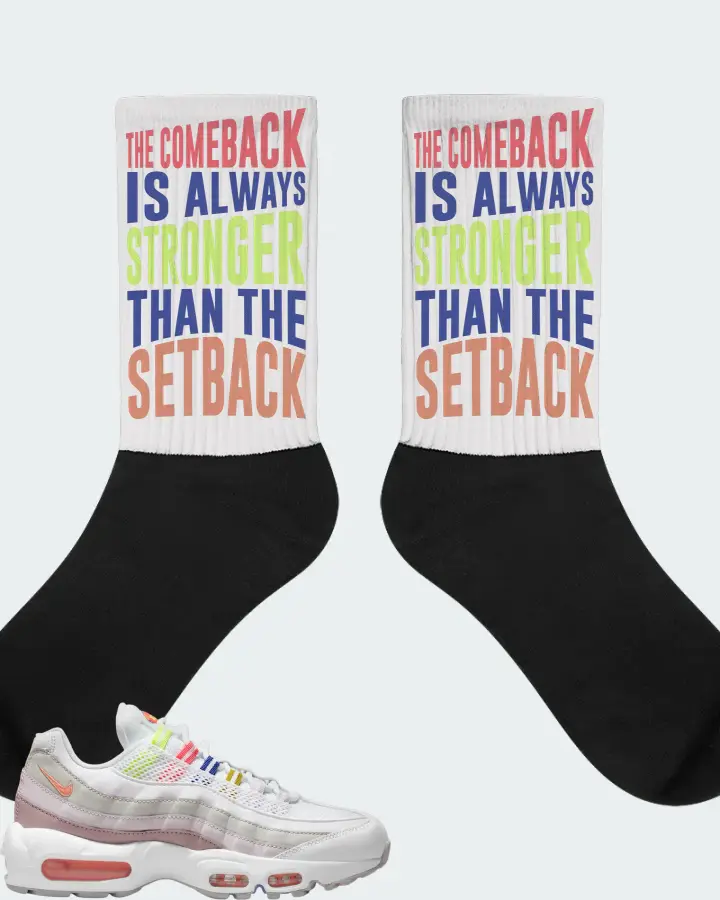 Socks in White