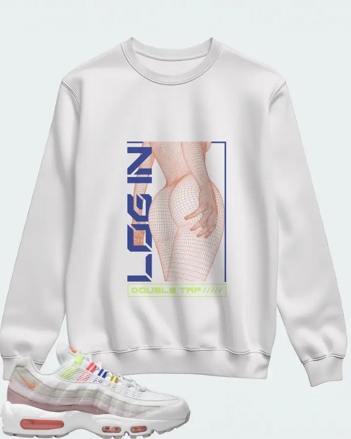 Sweatshirt in White