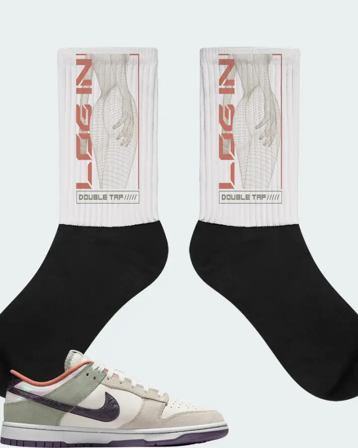 Socks in White