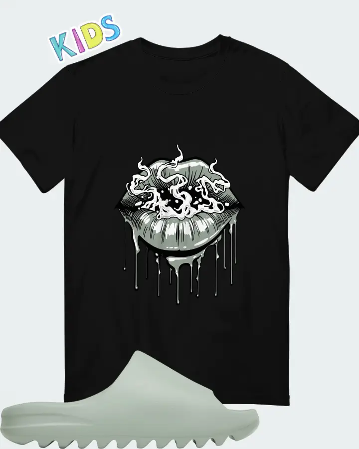 adidas YEEZY SLIDE Salt Matching Kid's T-Shirt