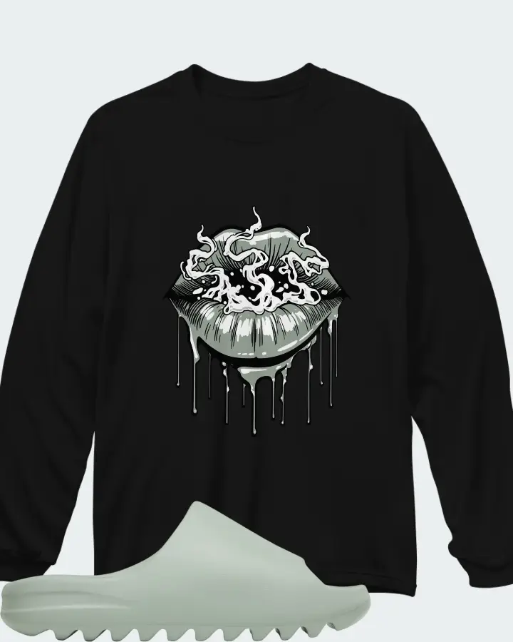 adidas YEEZY SLIDE Salt Matching Long Sleeve T-Shirt