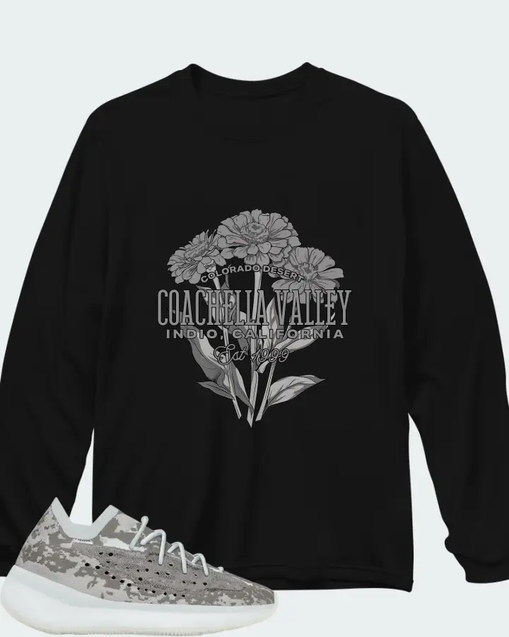 Yeezy Boost 380 Stone SALT Matching Long Sleeve T-Shirt