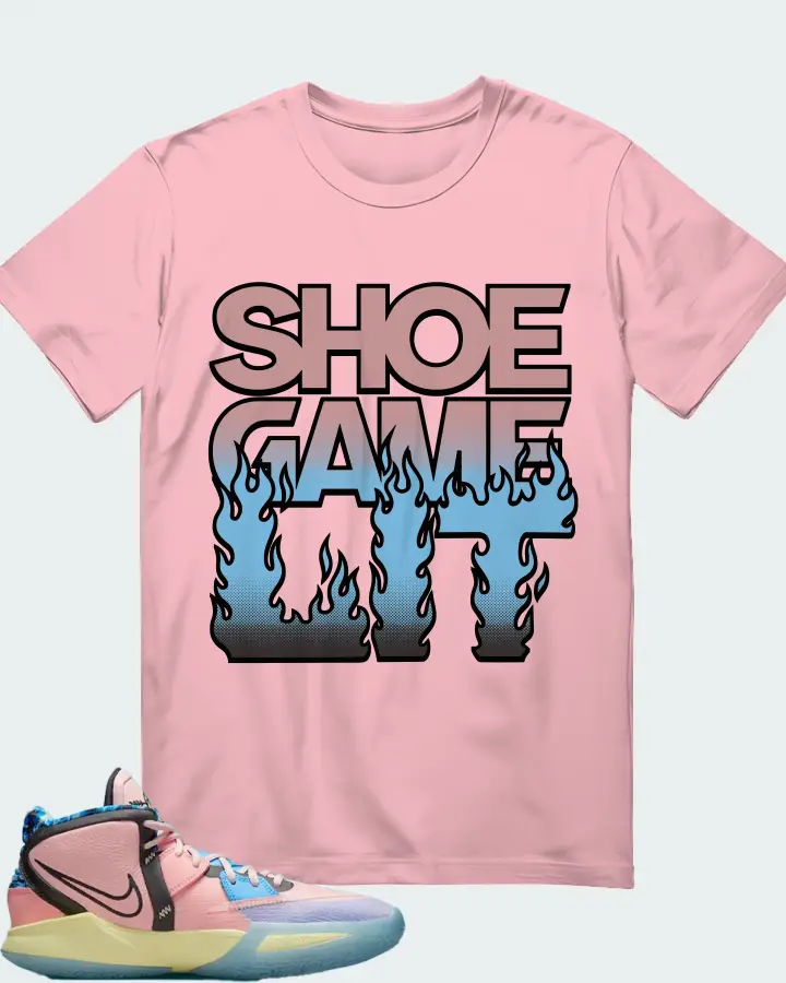 Nike Kyrie Infinity Valentine’s Day Sneaker Matching Pink T-Shirt - Shoe Game Lit Refreshed