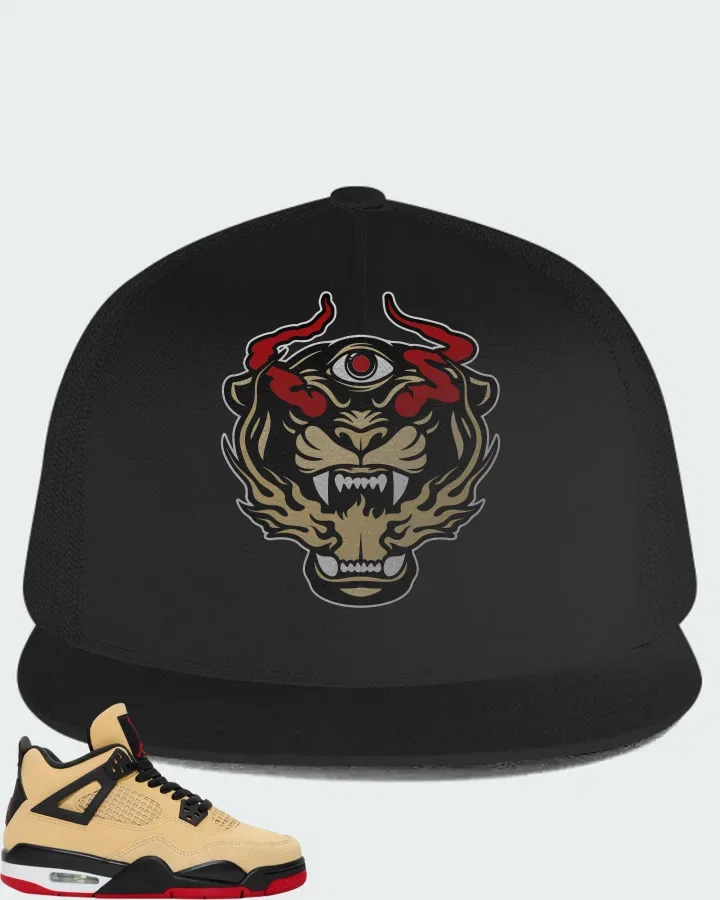 Air Jordan 4 Retro GS Pizza  Matching Hat