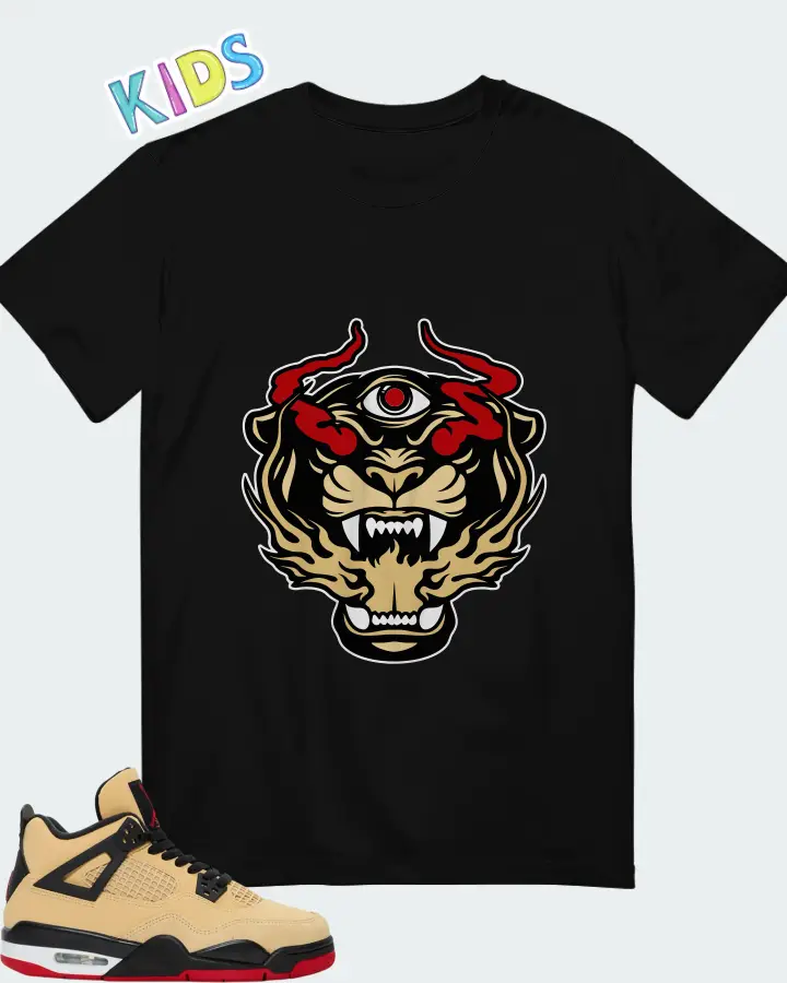 Air Jordan 4 Retro GS Pizza  Matching Kid's T-Shirt