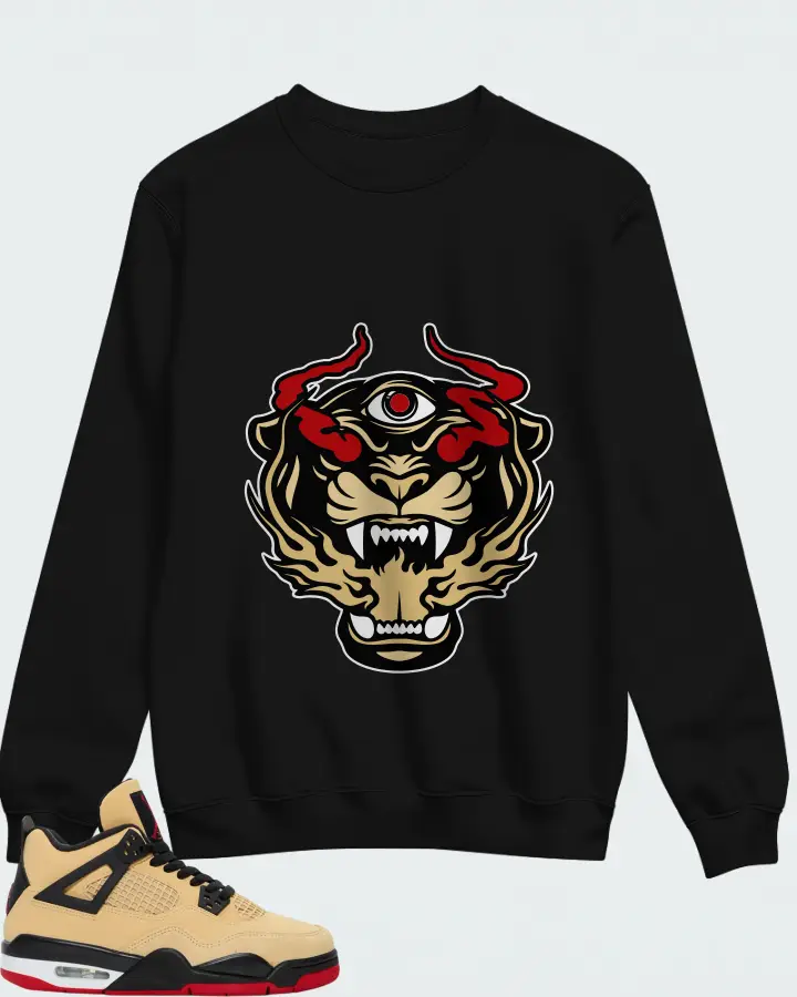 Air Jordan 4 Retro GS Pizza  Matching Sweatshirt