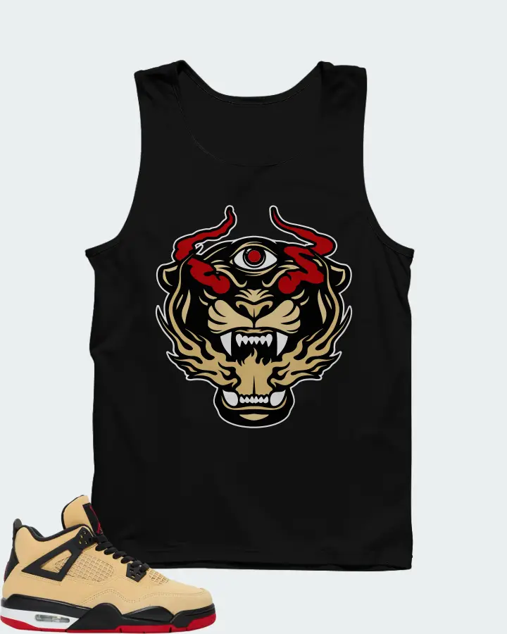 Air Jordan 4 Retro GS Pizza  Matching Tank Top