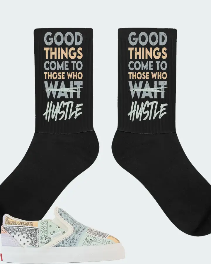 Vans Slip-On Sneaker Matching Socks - Good Things Come
