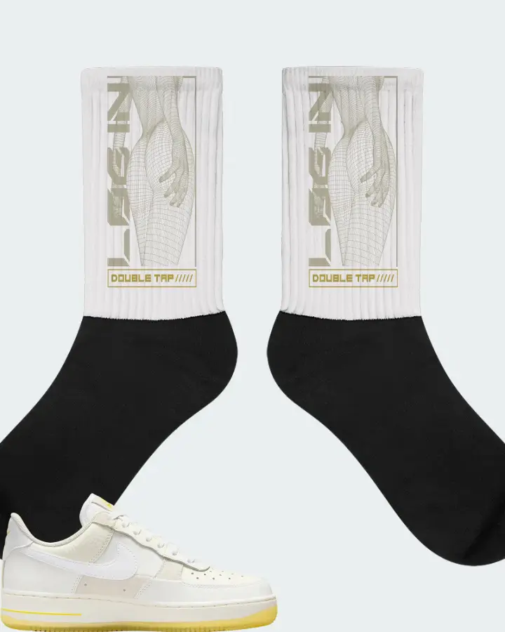 Socks in White