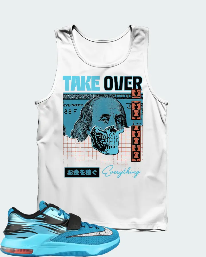 Nike KD 7 Sneaker Matching White Tank Top - Take Over