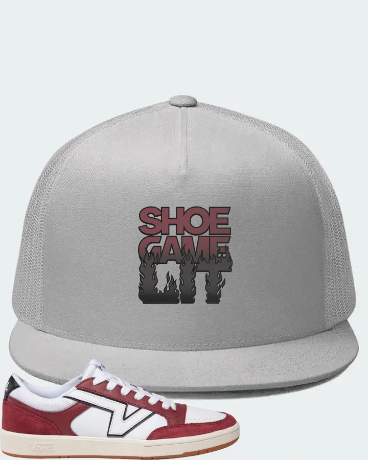 Vans Lowland ComfyCush Sneaker Matching White Hat - Shoe Game Lit Refreshed