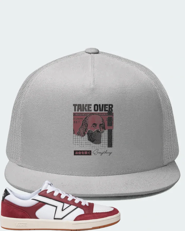 Vans Lowland ComfyCush Sneaker Matching White Hat - Take Over