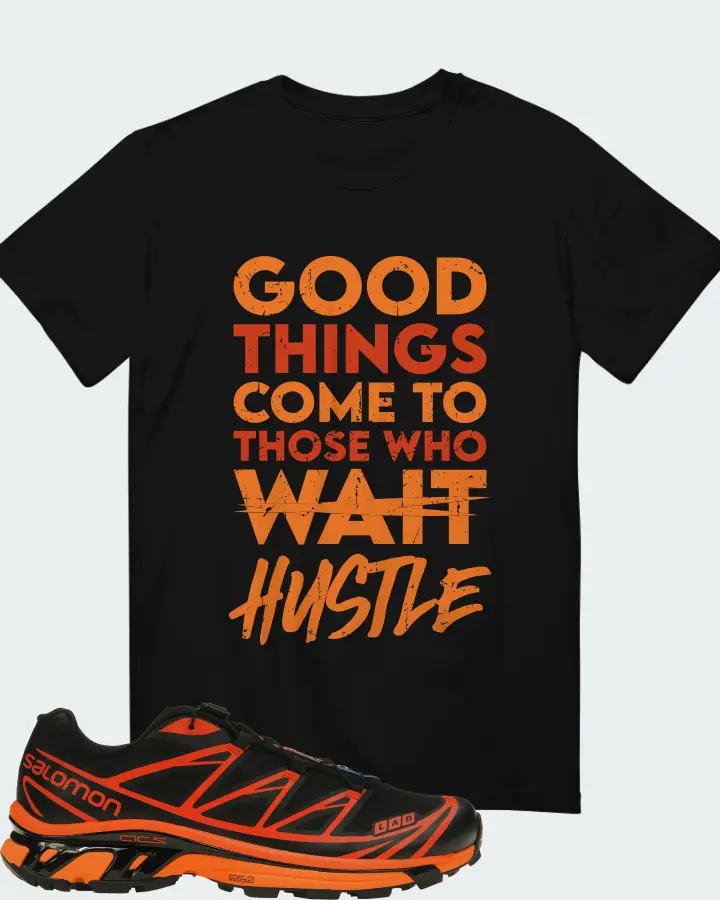 Salomon XT-6 Sneaker Matching Black T-Shirt - Good Things Come