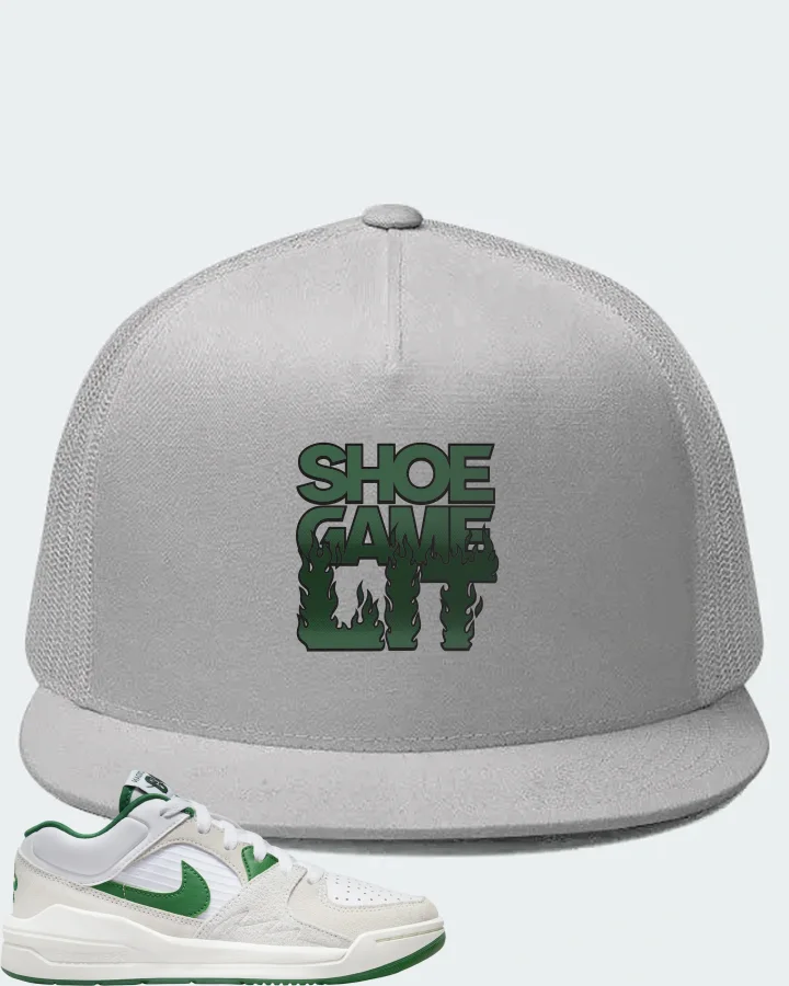Jordan Stadium 90 Sneaker Matching White Hat - Shoe Game Lit Refreshed