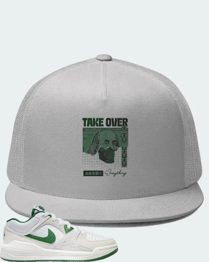 Jordan Stadium 90 Sneaker Matching White Hat - Take Over