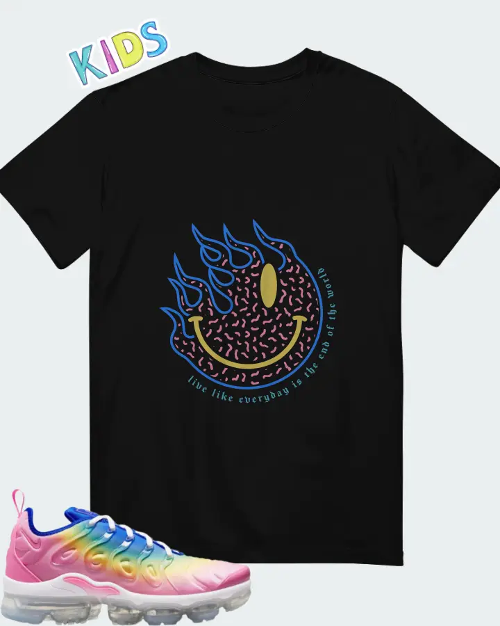 Nike Air VaporMax Plus Rainbow (Women's) Matching Kid's T-Shirt