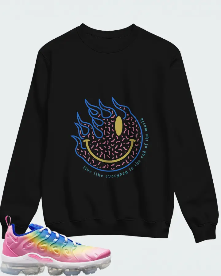 Nike Air VaporMax Plus Rainbow (Women's) Matching Sweatshirt