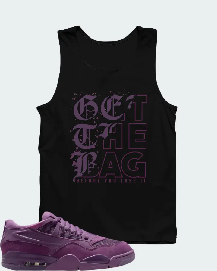 Air Jordan 4 RM Grimace  Matching Tank Top