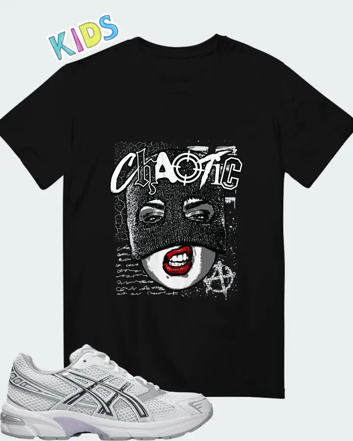 Asics Gel-1130 White Carrier Grey Lilac Matching Kid's T-Shirt