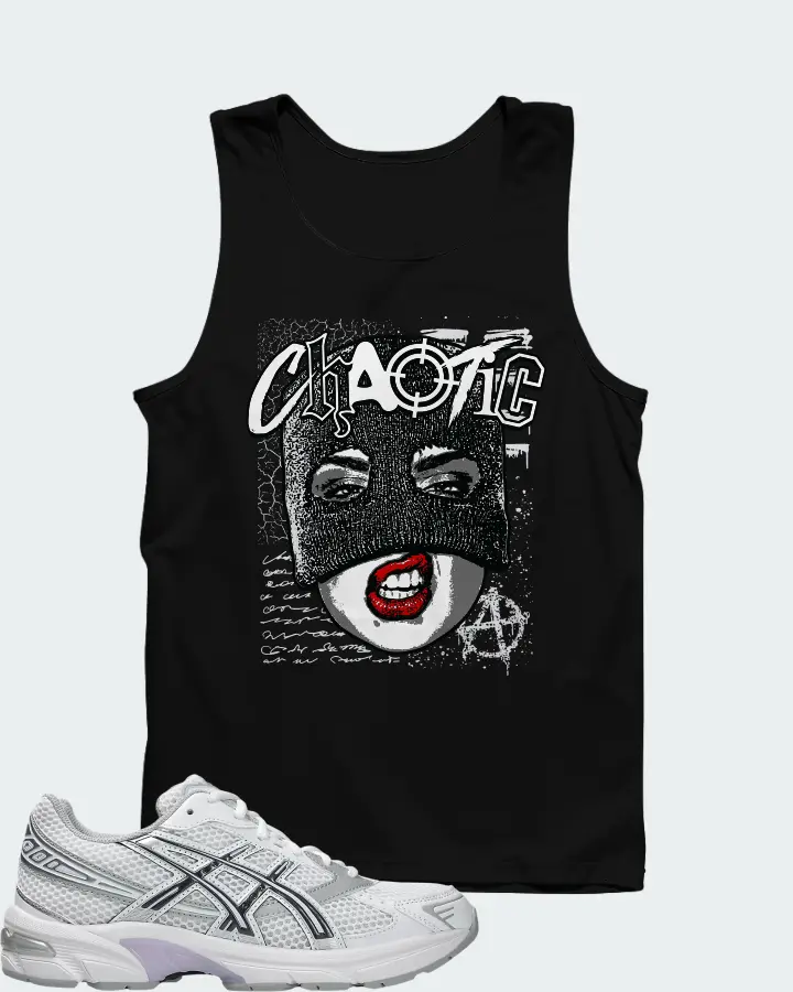 Asics Gel-1130 White Carrier Grey Lilac Matching Tank Top