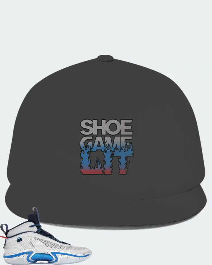 Jordan 36 SE Sneaker Matching Dark Grey Hat - Shoe Game Lit Refreshed
