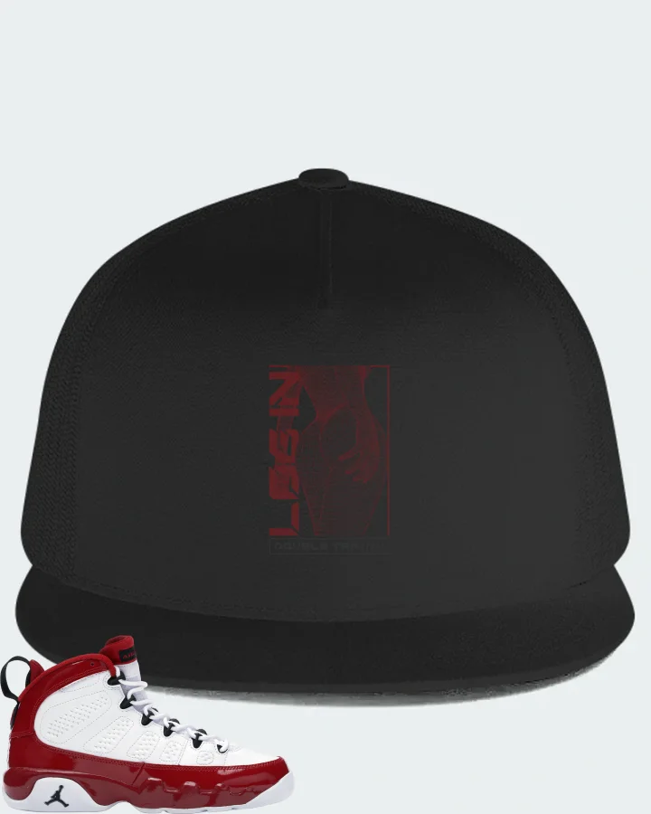 Jordan 9 Retro Sneaker Matching Black Hat (LOGIN) - View 1