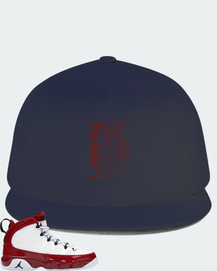 Jordan 9 Retro Sneaker Matching Navy Hat (LOGIN) - View 1