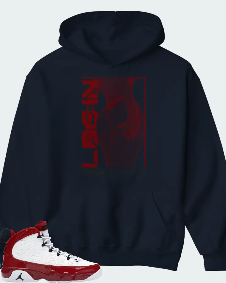 Hoodie in Navy