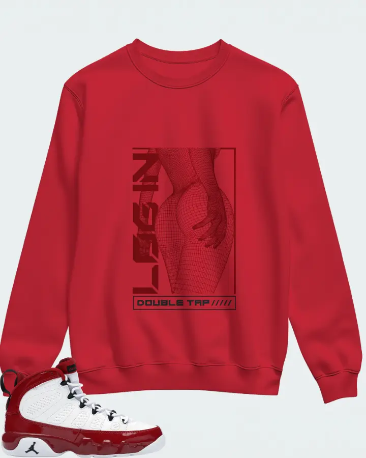 Sweatshirt in Red